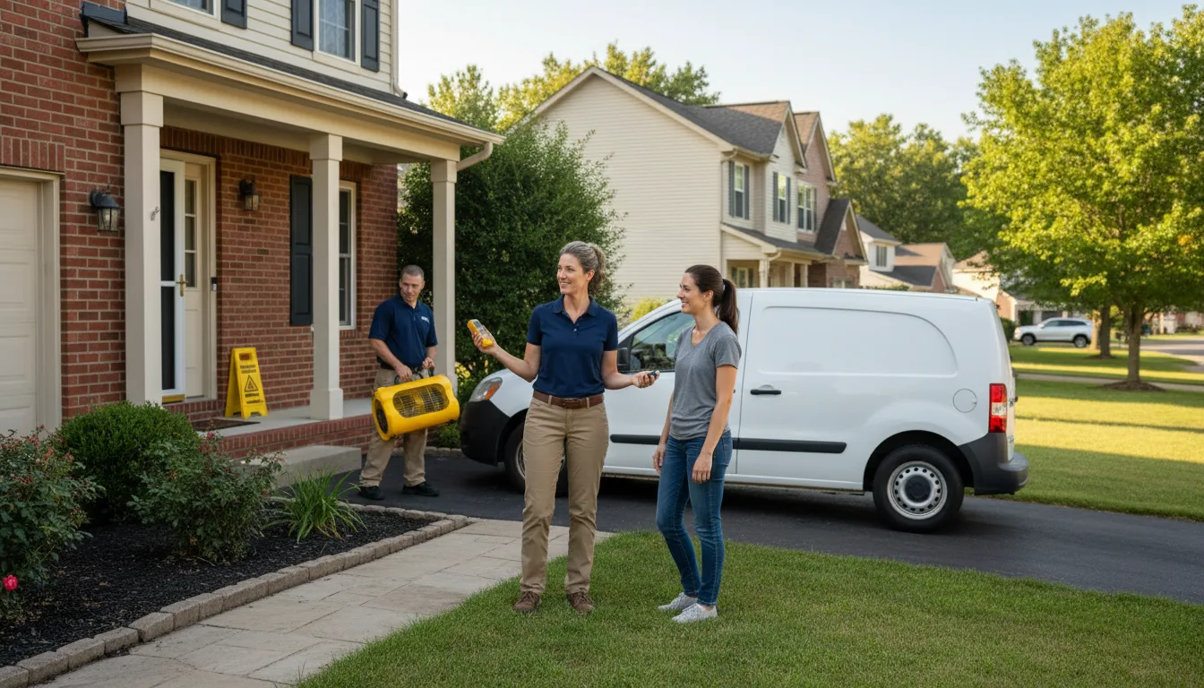 Water restoration image for Mildew Remediation in Eaton Rapids, MI